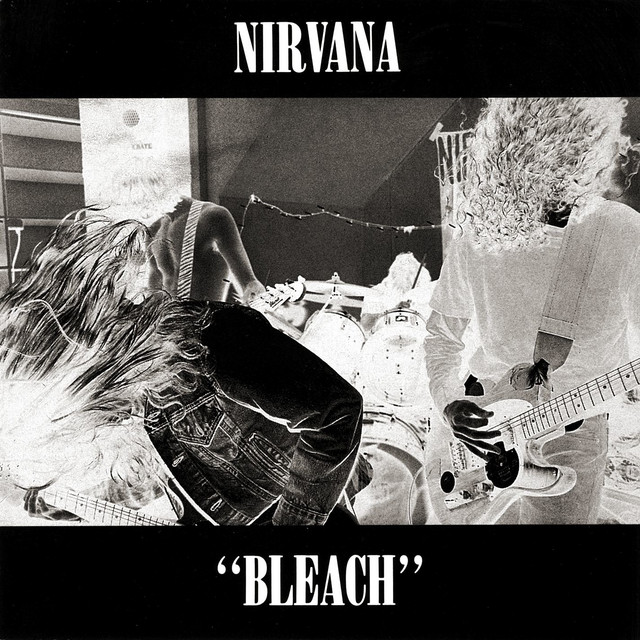 Imagem do álbum Bleach do Nirvana