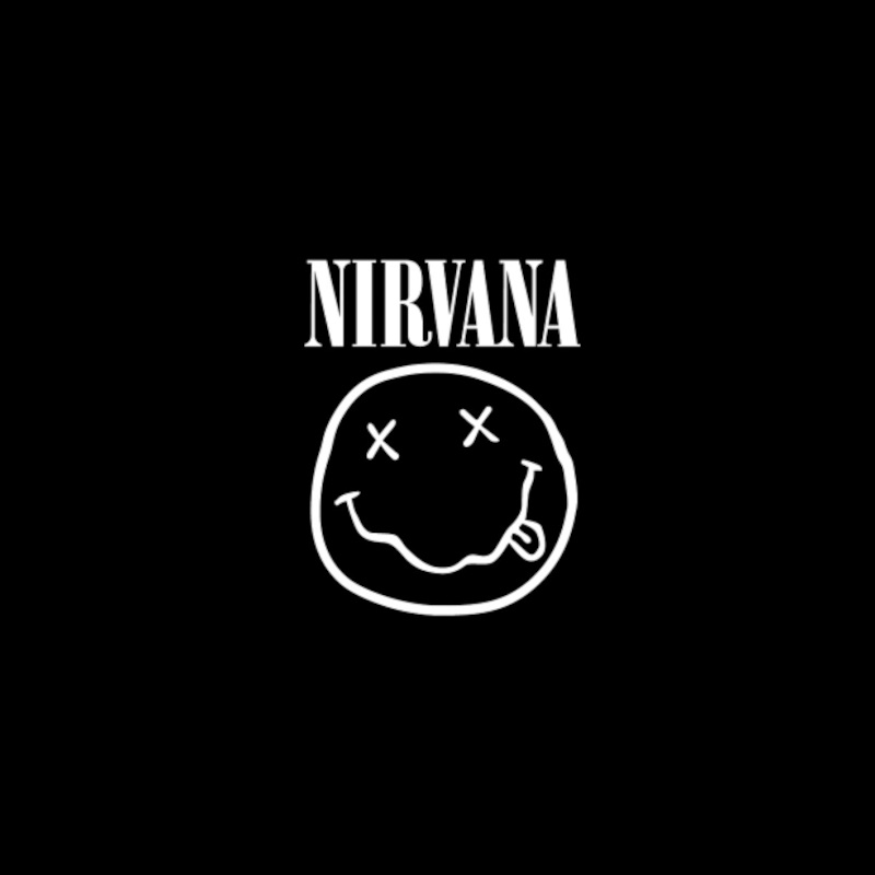 Foto do emoji da banda Nirvana