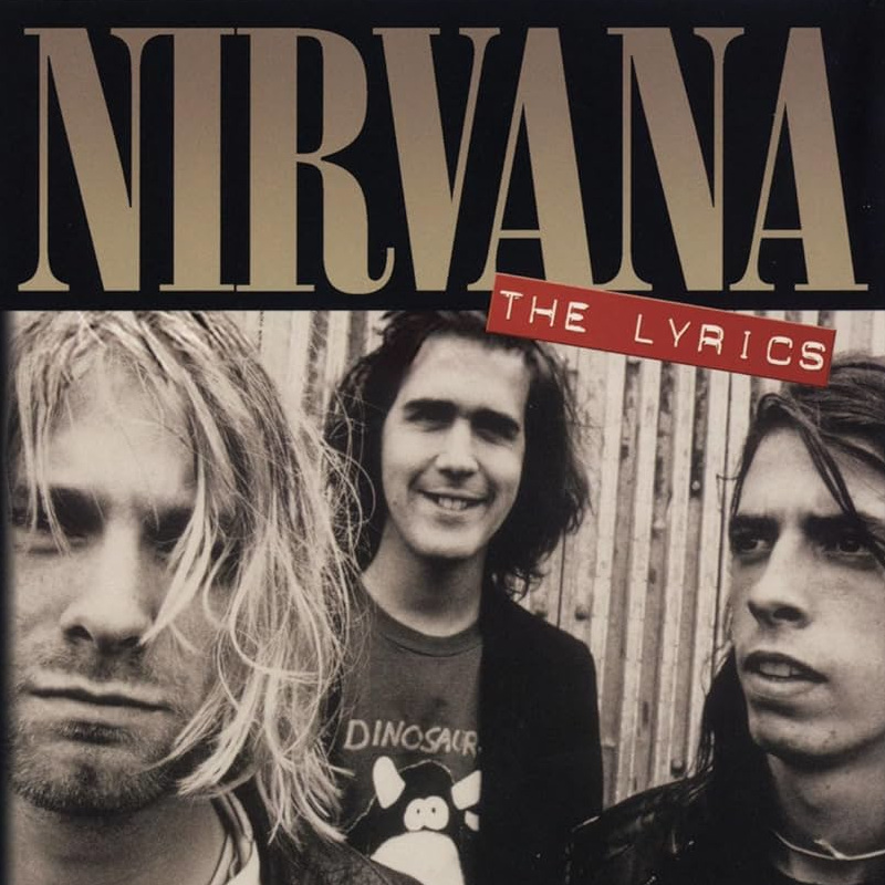 Foto do álbum com as letras das músicas do Nirvana
